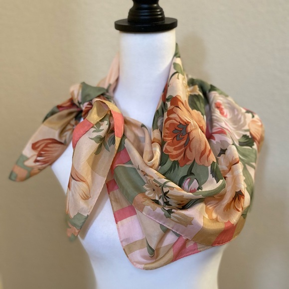 Floral Print Scarf - Picture 1 of 3